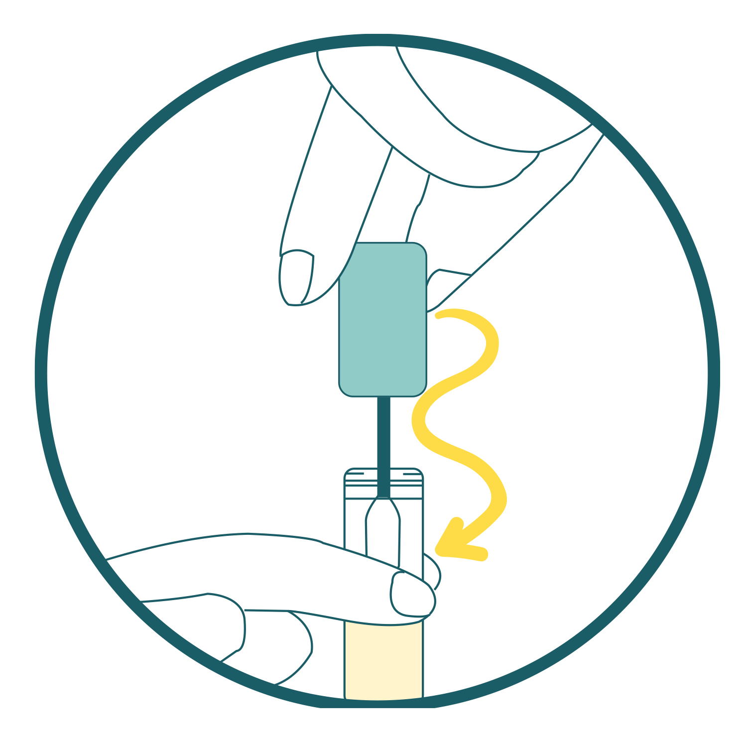 Genetic carrier screening instructions step3